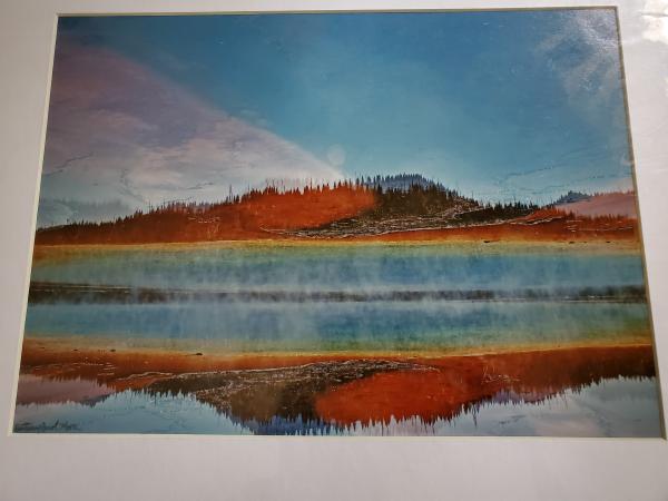 14 x 18 Matted Print - "Prismatic Reflections" picture