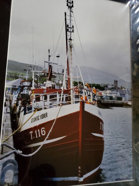 16 x 20 Matted Print - "Atlantic Fisher"