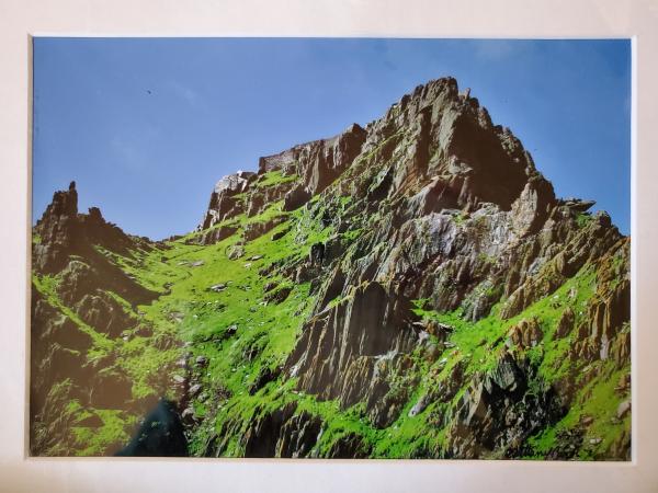 9x12 Matted Print - "Clefts" picture