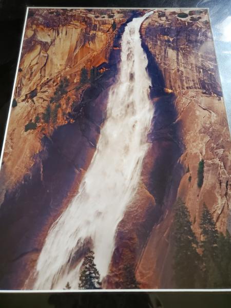 14 x 18 Matted Print - "Nevada Falls"