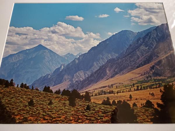 16 x 20 Matted Print - "Mountains of Colorado 2" picture