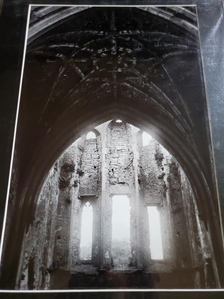 14 x 18 Matted Print - "Irish Gothic"