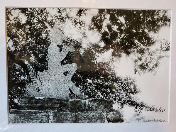 9x12 Matted Print - "Ode to Bluff Park 3" picture