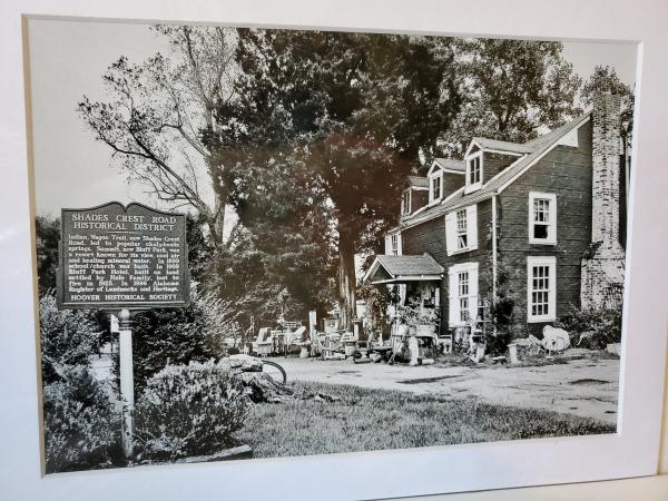 9x12 Matted Print - "Ode to Bluff Park 1" picture