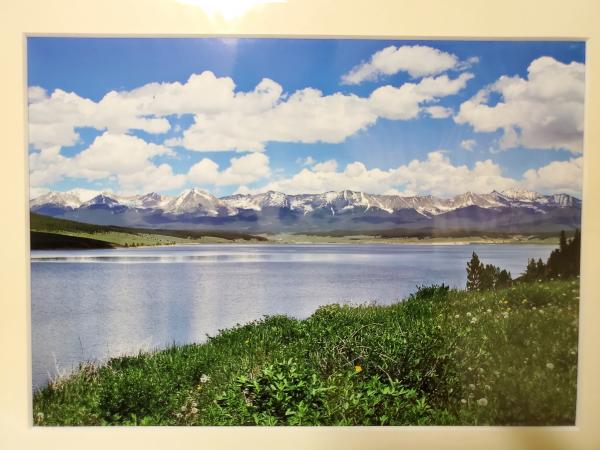 9x12 Matted Print - "Montain Playground"