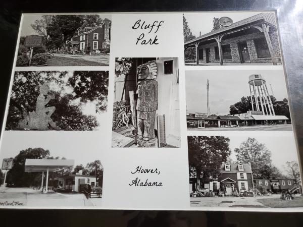 14 x 18 Matted Print - "Ode to Bluff Park" picture