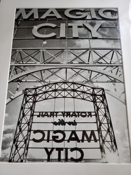 14 x 18 Matted Print - "When in Birmingham" picture