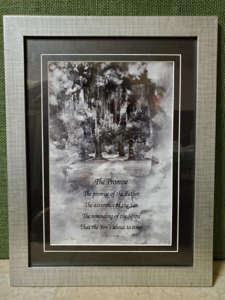 Framed Print/Poem - "The Promise" picture