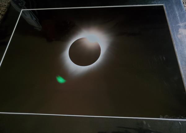 14 x 18 Matted Print - "Totality" picture