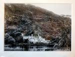 9x12 Matted Print - "Kylemore Abbey in Black & White"