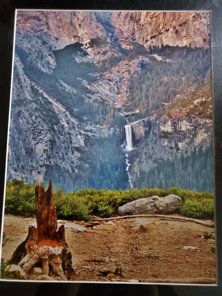 16 x 20 Matted Print - "Vernal Falls"