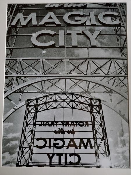 16 x 20 Matted Print - "When In Birmingham" picture