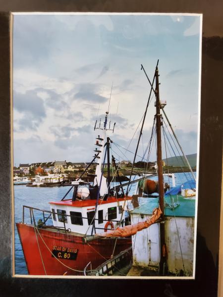 9x12 Matted Print - "Evening at Harbour" picture