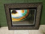 Framed Print - "Light Feather"