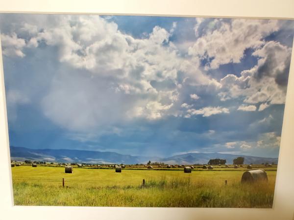 9x12 Matted Print - "Above the Fruited Plain"