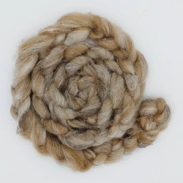 "Big Muddy" Finnsheep/Alpaca Roving - sold by the ounce picture