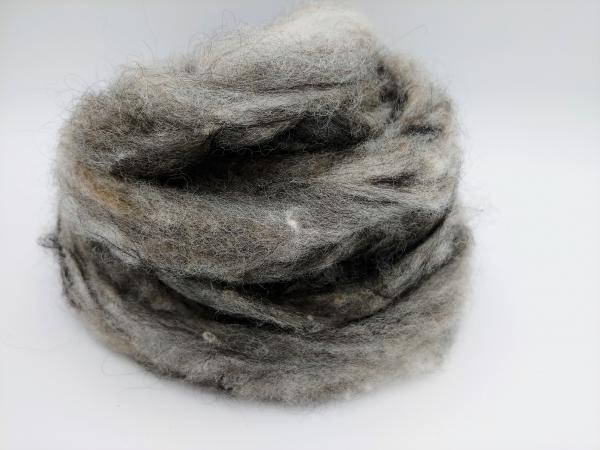 "Python" Finnsheep, Alpaca and Suri Alpaca Blend Roving - sold by the ounce picture