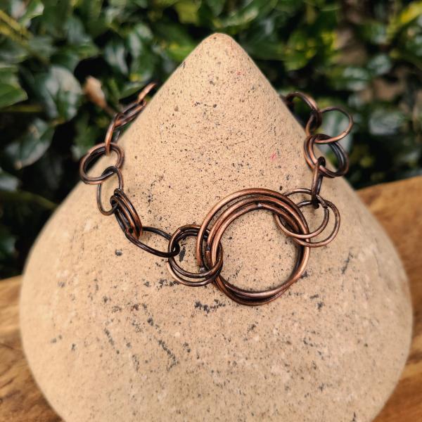 Mobius Copper Linked Bracelet picture