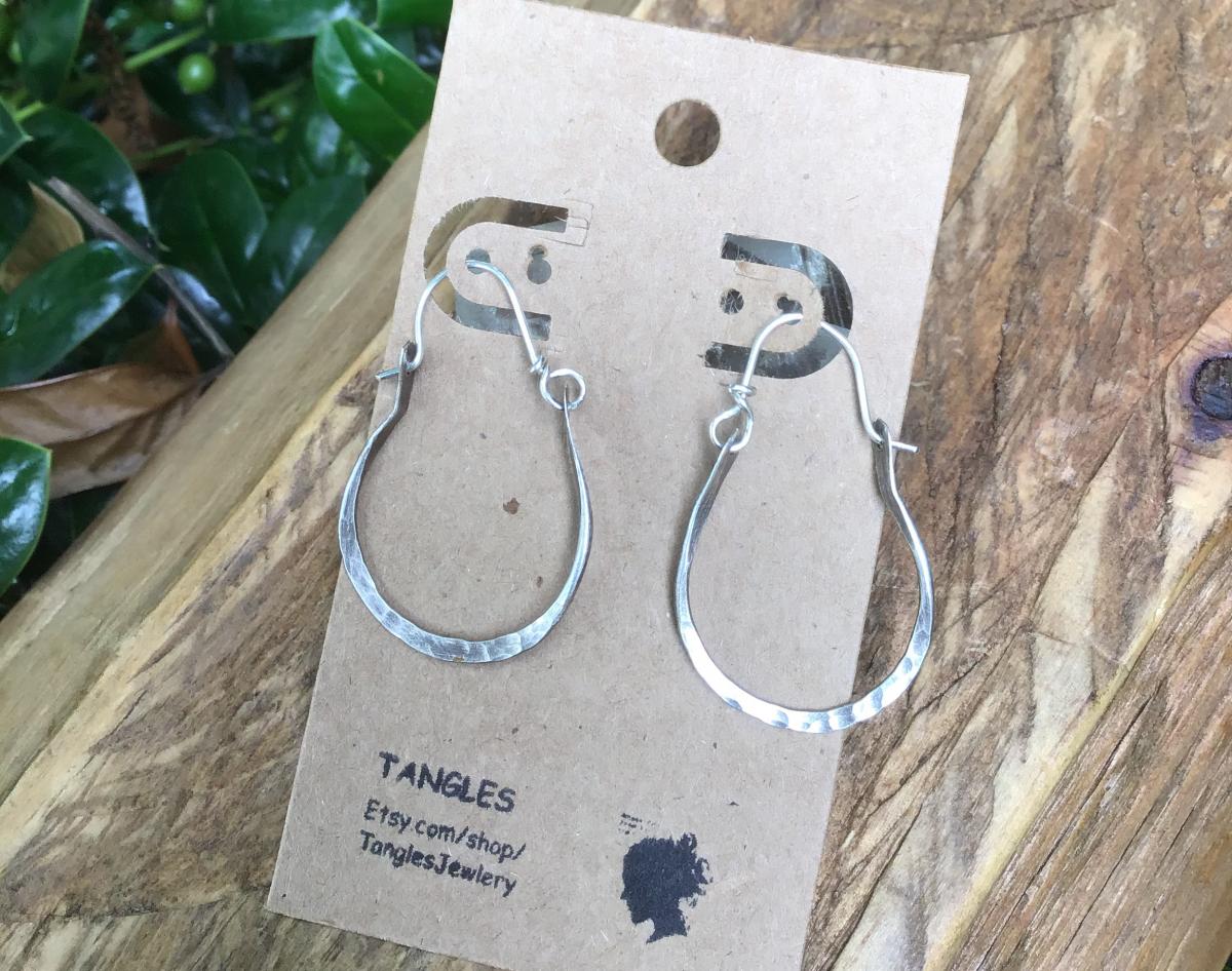 Sterling Silver Hoop Earrings picture