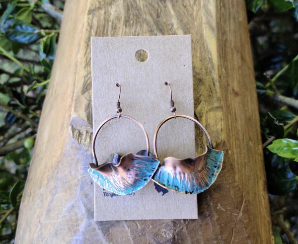 Form Fold Basket Earrings