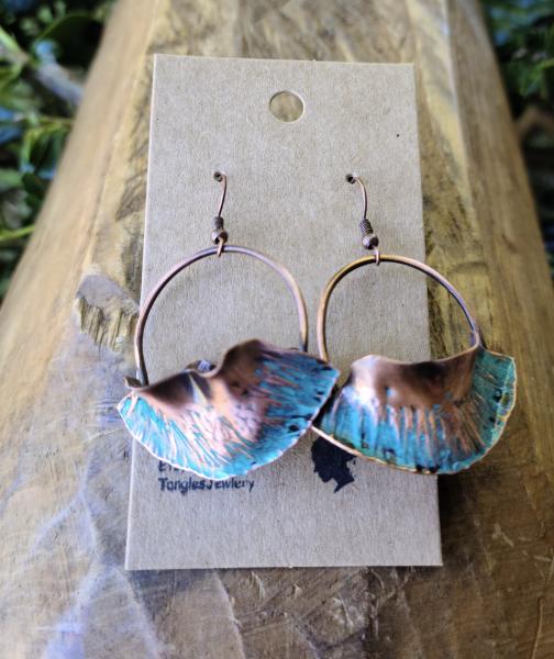 Form Fold Basket Earrings picture