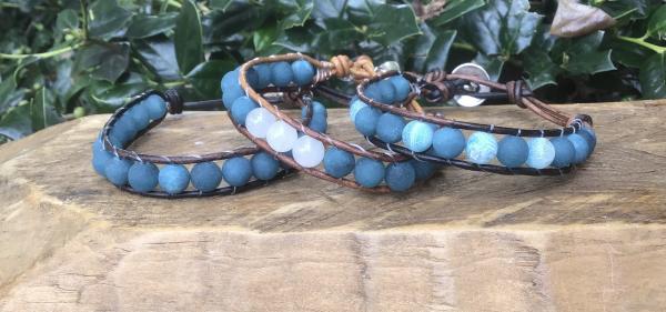 Leather Beaded Bracelet picture