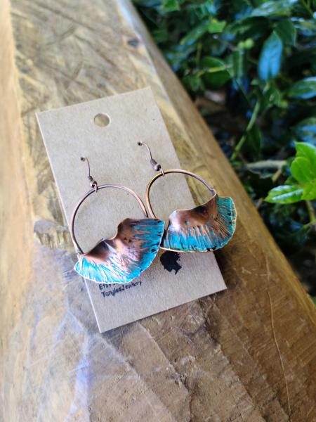 Form Fold Basket Earrings picture