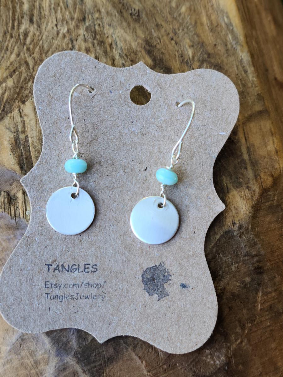 Tiny Sterling Silver Earrings picture