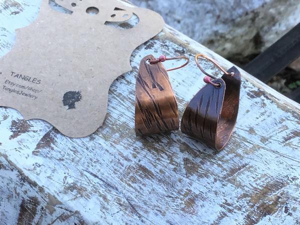 Patina Basket Earrings picture