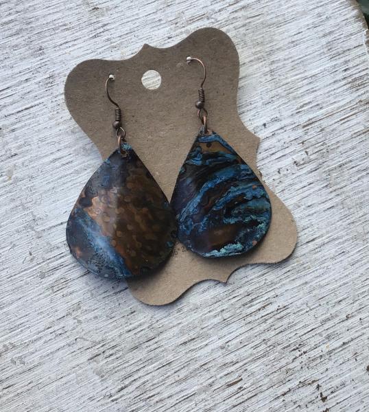 Teardrop Patina Earrings picture