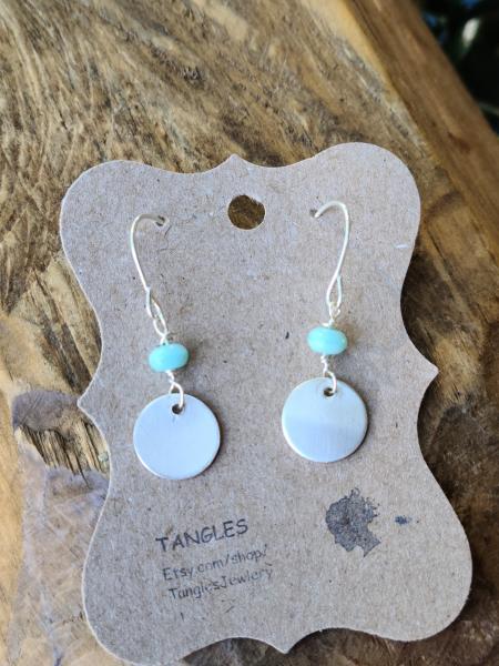 Tiny Sterling Silver Earrings picture