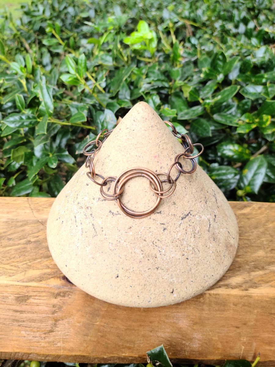 Mobius Copper Linked Bracelet picture