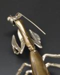 Praying Mantis Brooch