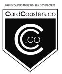 Card Coasters Sports Artwork