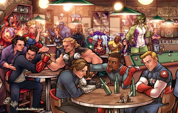 AVENGERS HERO BAR picture