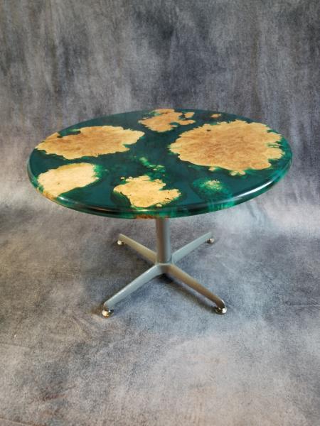 Maple Burl Island Ocean Table picture