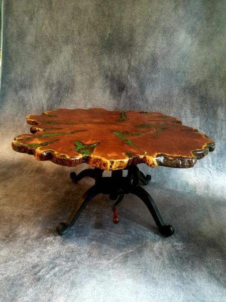 Mesquite Burl Coffee Table picture