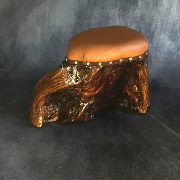 Mesquite Stump Sitting Stool picture