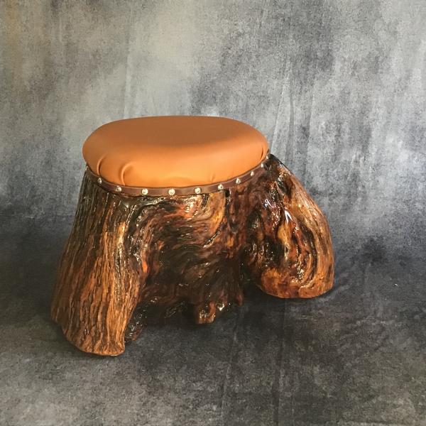 Mesquite Stump Sitting Stool picture