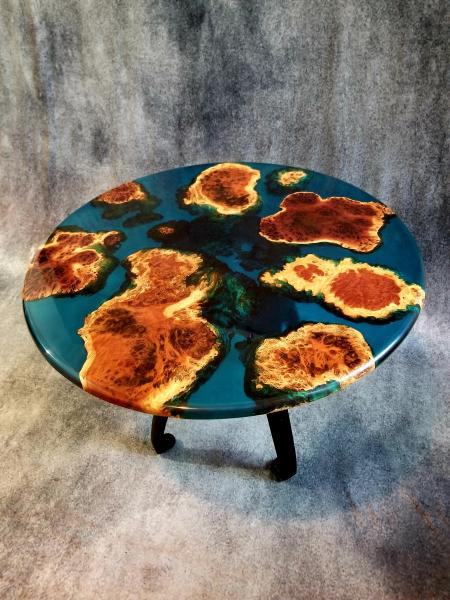 Mallee Burl Island Ocean Table picture