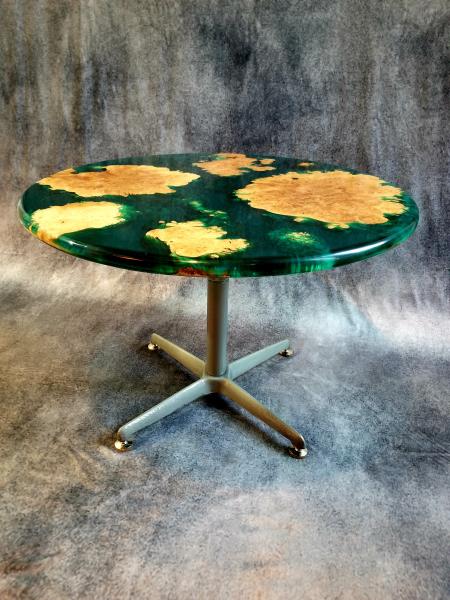 Maple Burl Island Ocean Table picture