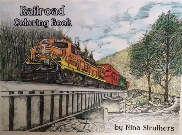 Railroad Coloring Book picture