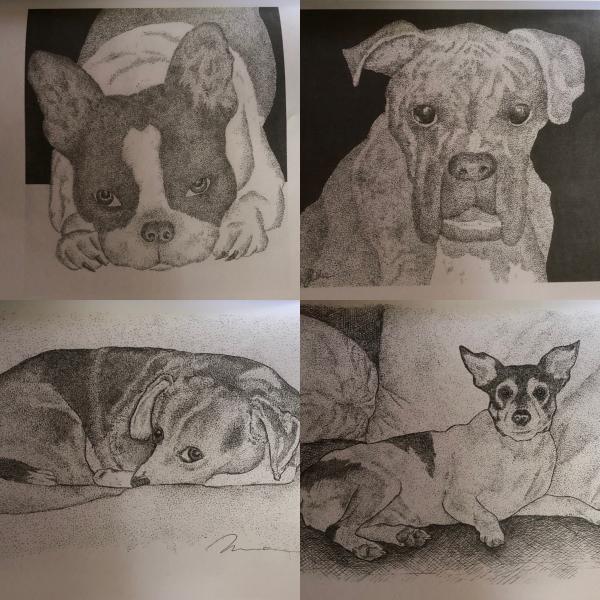 Dog Coloring Book picture
