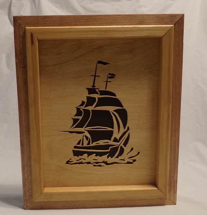 Pirate Ship Art Work picture