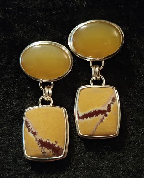 Dendritic Jasper & Yellow Opal