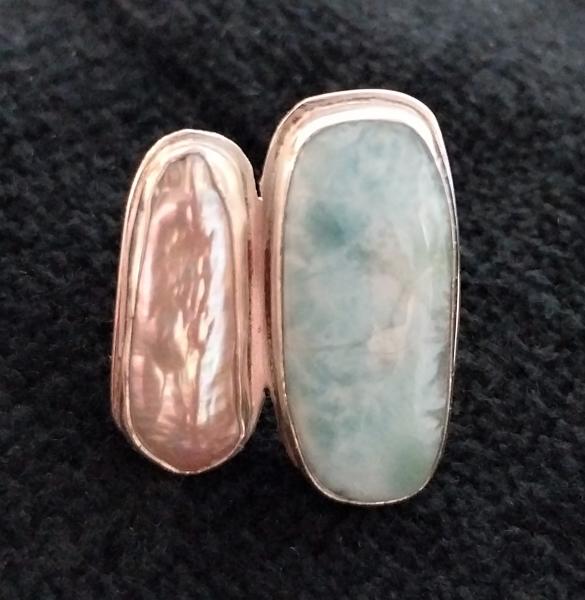 Duet Series: Larimar & Baroque Pearl