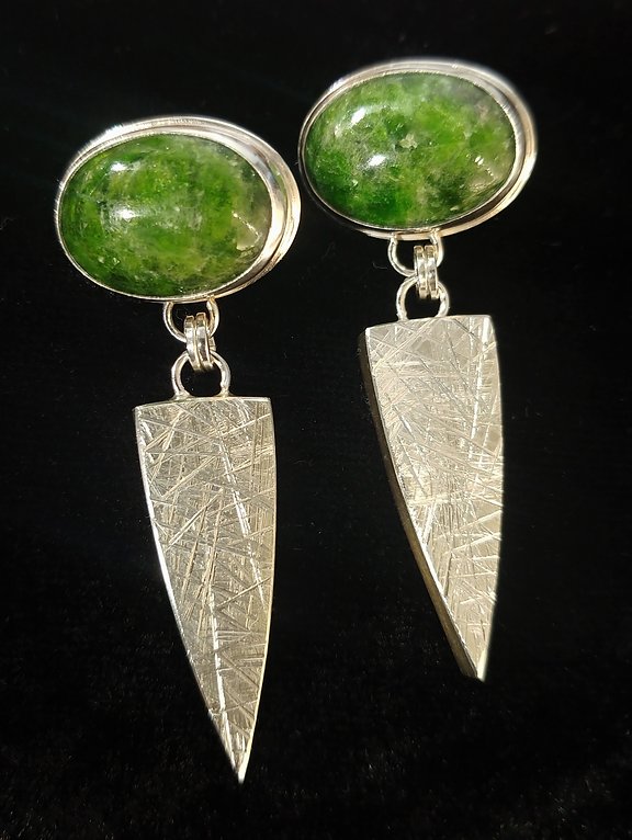 Sterling & Chrome Diopside picture