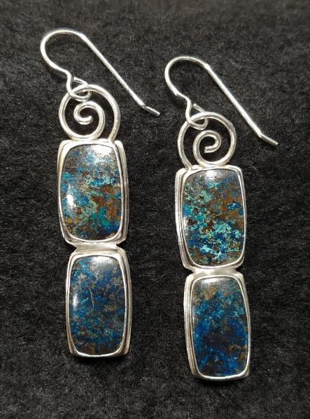 Chrysocolla Dangle Earrings