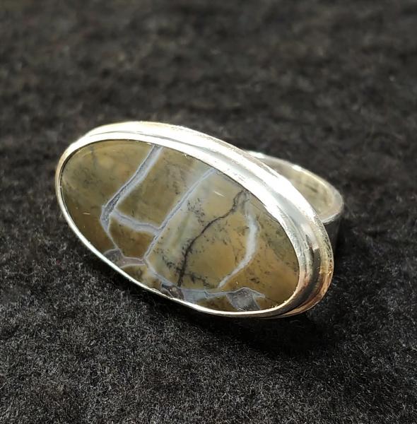 Chocolate Jasper Ring