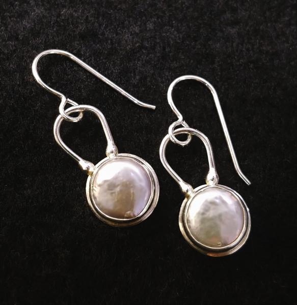 Button Pearl Dangles picture